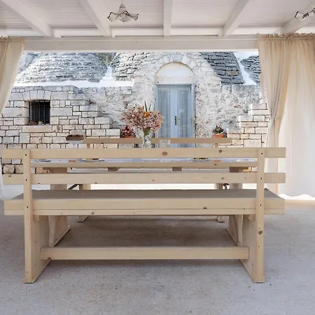 Trullo Quattro Carrini Con Piscina * 切列梅萨皮卡